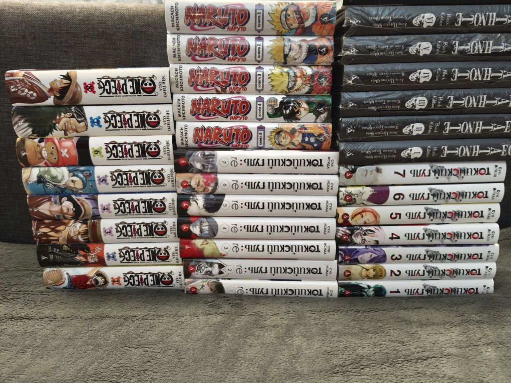 Продам Токийский Гуль/One piece/Death note Манга