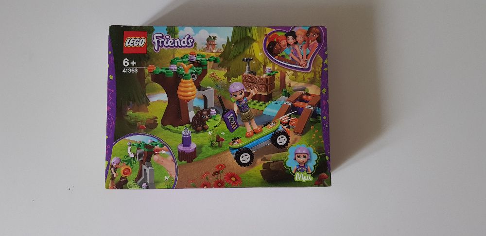 Nowe LEGO Friends 41363 Leśna przygoda Mii