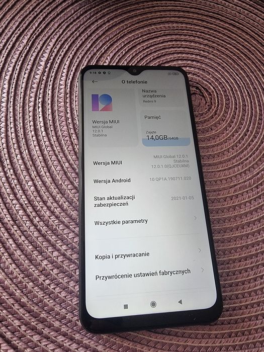 Telefon Xiaomi Redmi 9