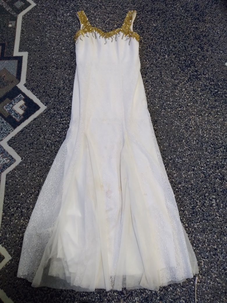 Винтажное свадебное кружевное платье