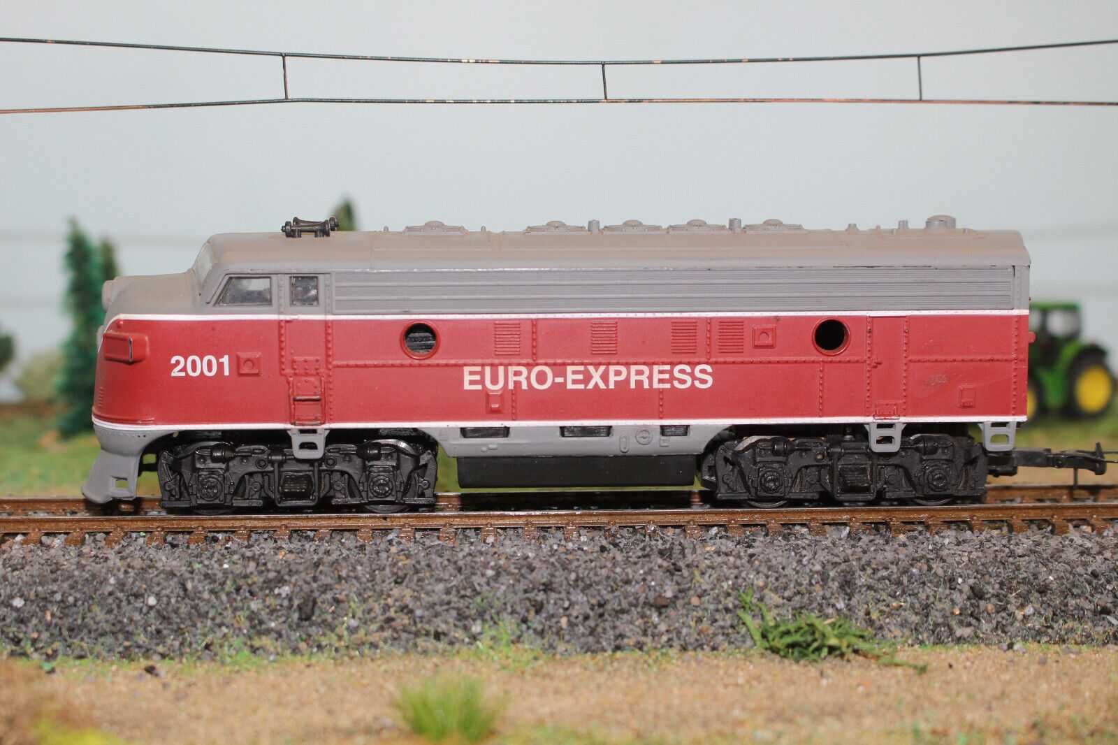 MiniClubMarklin -Locomotiva Piko Diesel F7 Euro-Express Corrente Cont.