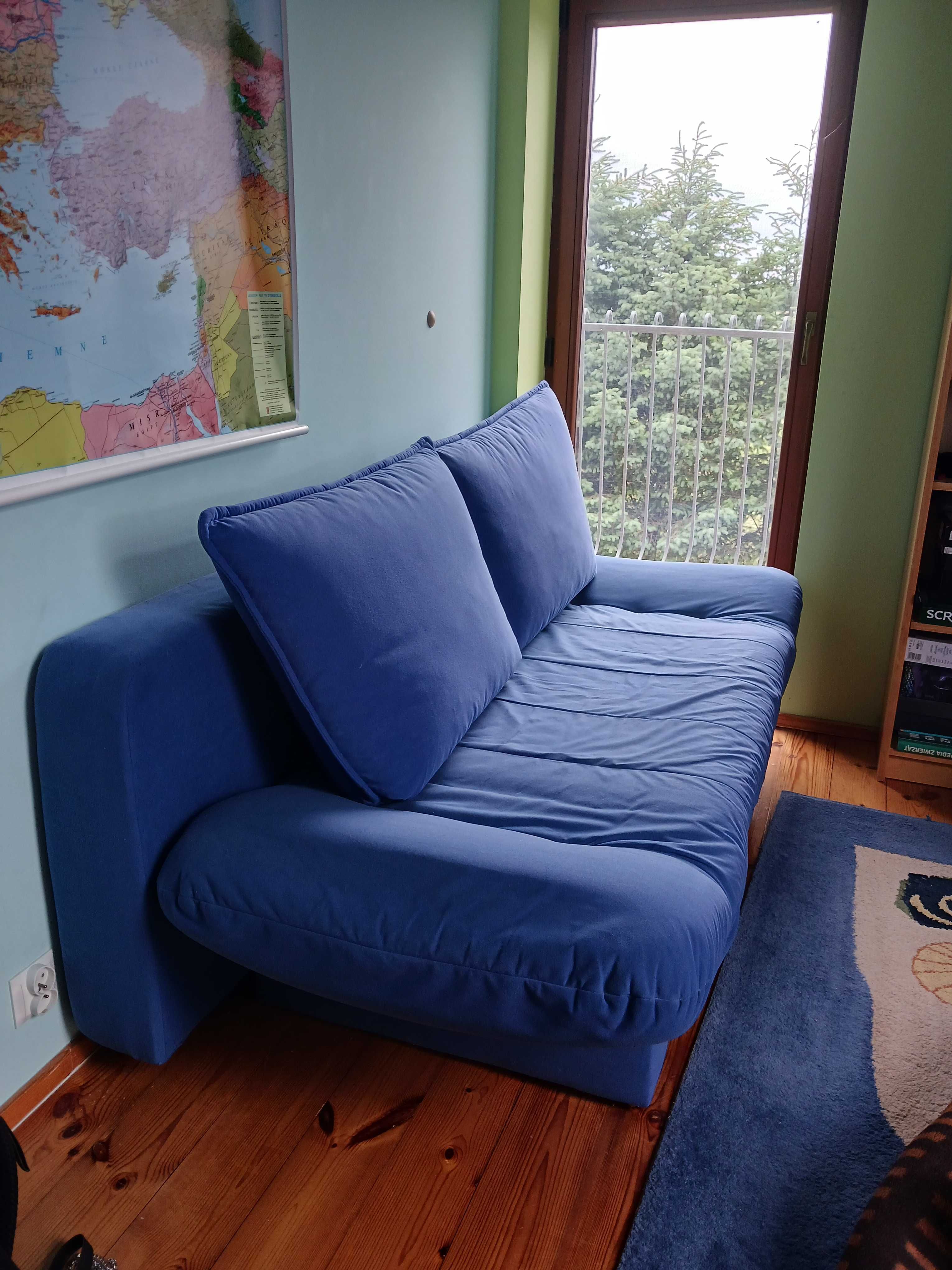 Sofa rozkładana 140x190 z pojemnikiem na pościel
