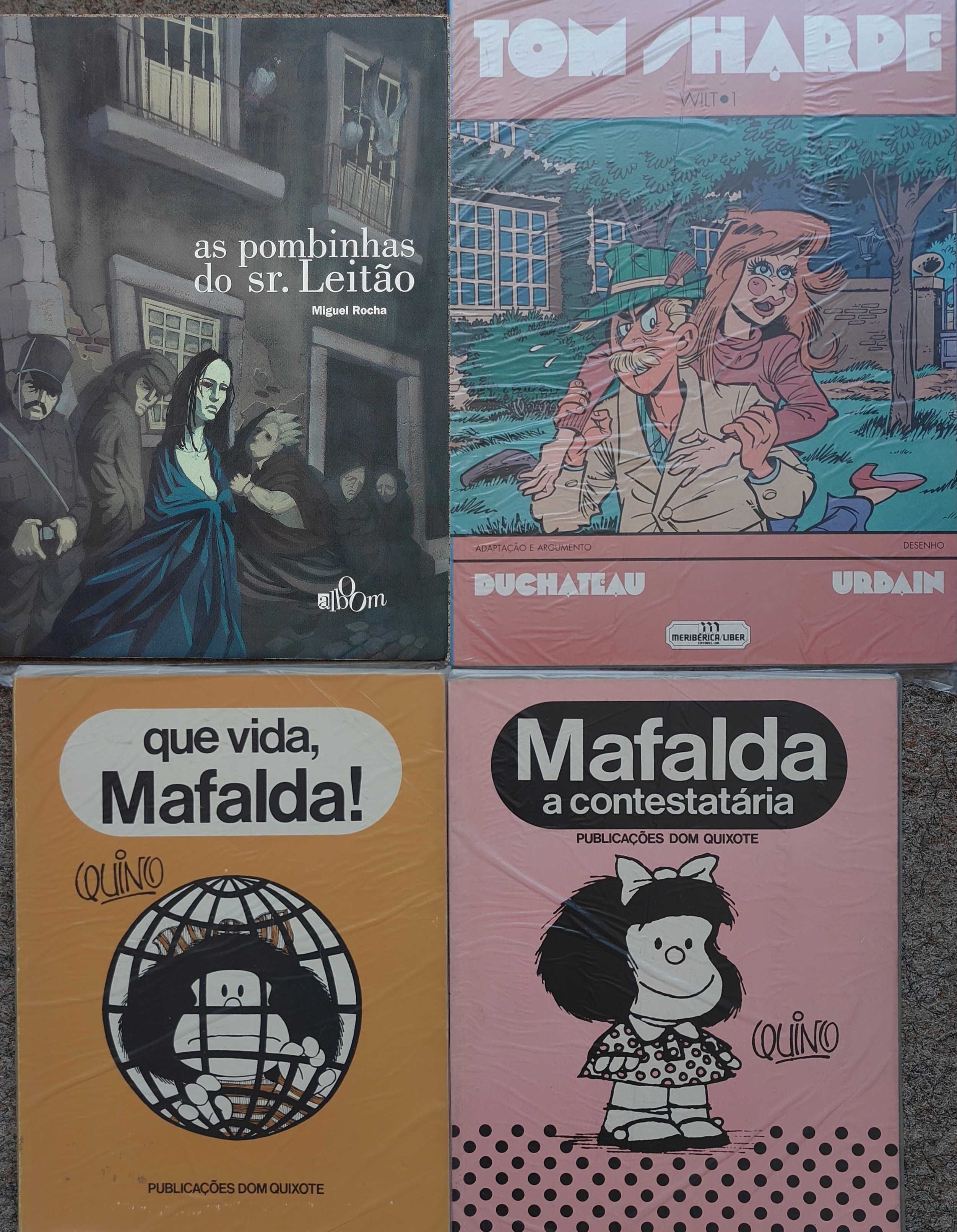 Álbuns de BD editada em Portugal – 6 livros - Lote 2.1