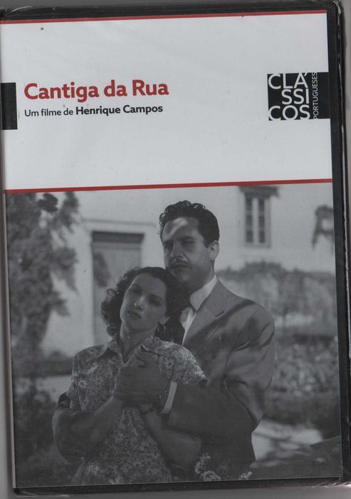 Dvd Cantiga da Rua - drama - Alberto Ribeiro/Maria Olguim - selado