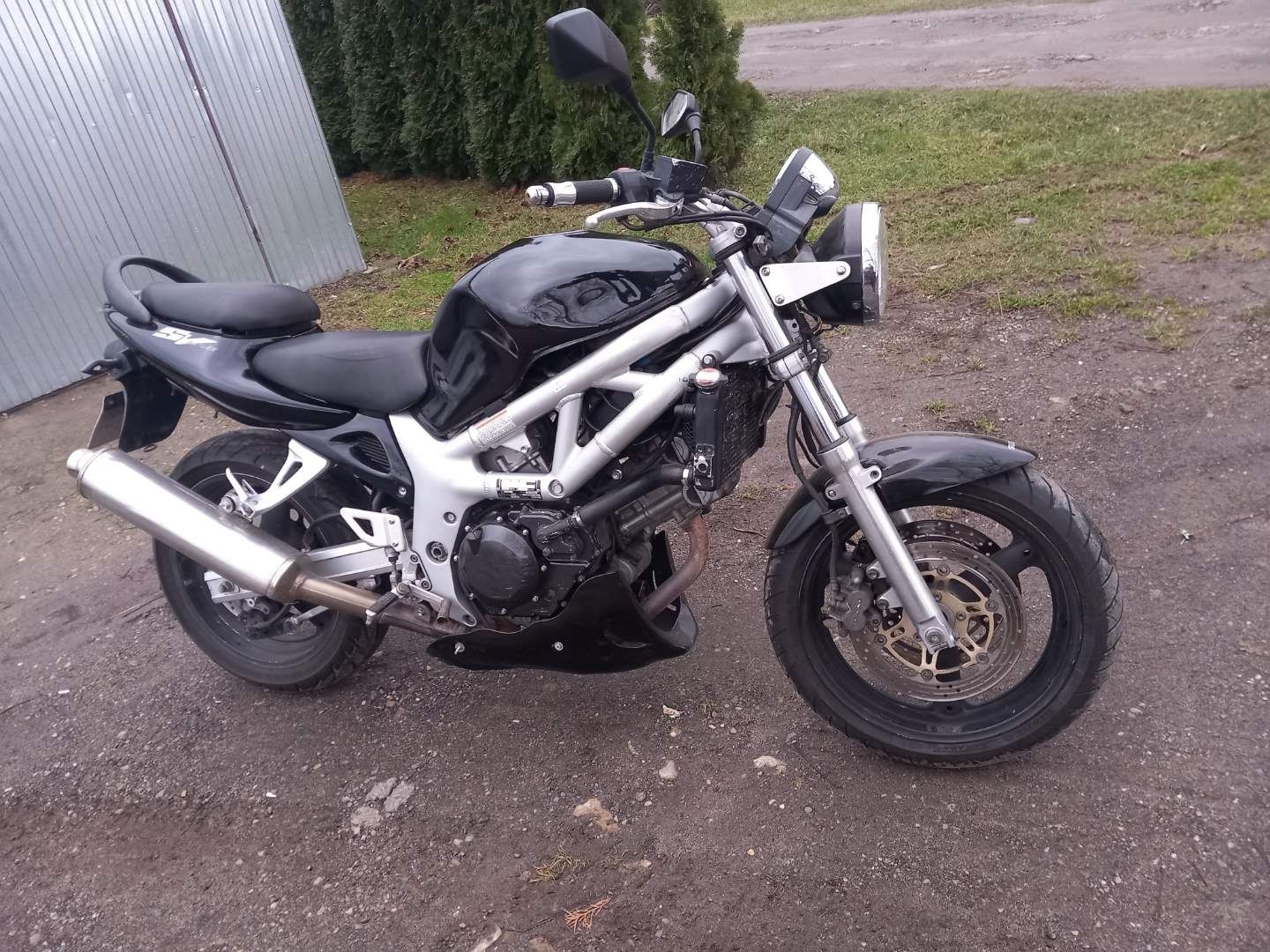 Suzuki SV 650 moj pierwszy motocykl