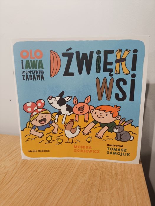 Książki dla dzieci ksiazeczki w lesie rekin żaba logopedyczne