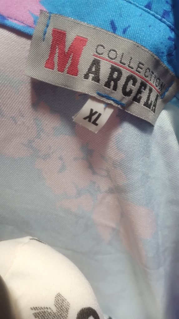 Marcela Kopertowa sukienka z kołnierzem r.XL