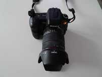 Sony Alpha DSLR-A200 komplet + obiektyw Sigma DC 18-200 mm