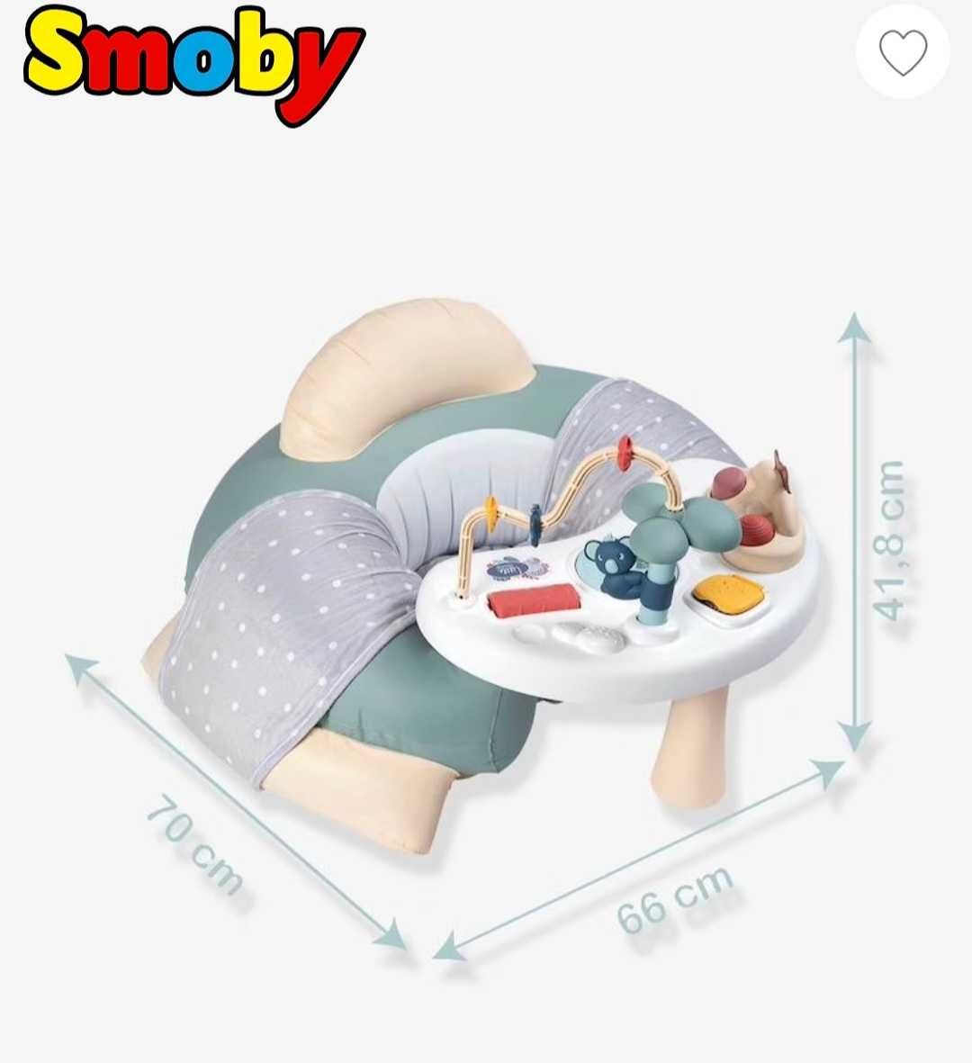 Mesa de atividades com assento Little Smoby - SMOBY - multicolor