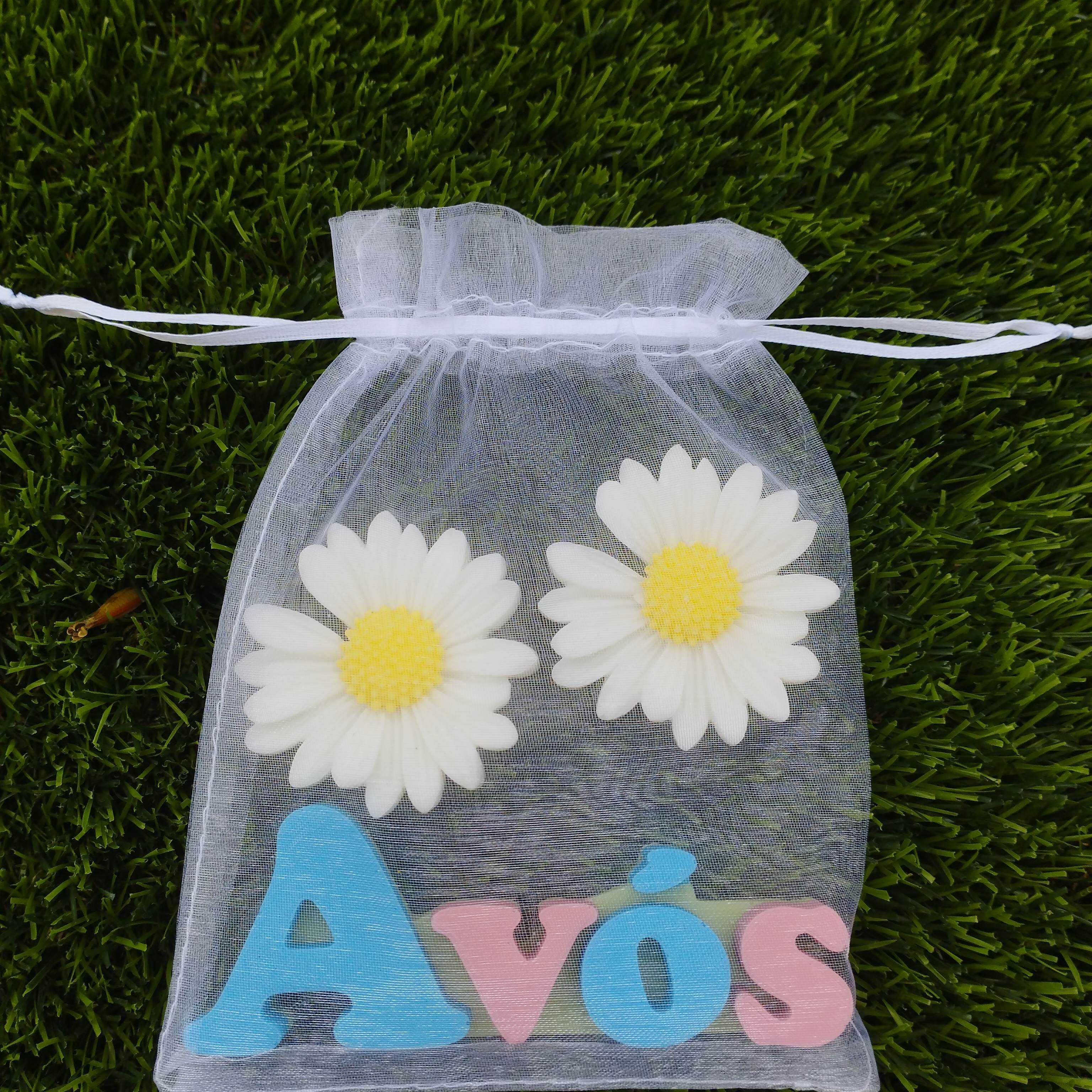 Arranjos em sabonete perfumado