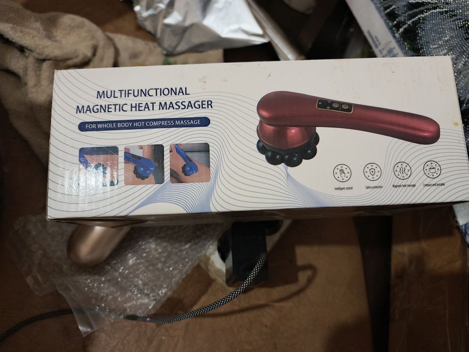 Вібромасажер інфрачервоний магнітний Антицелюлітний з підігрівом