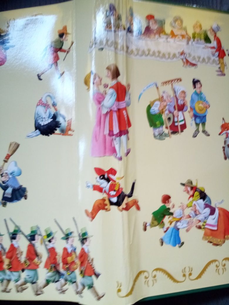 2 x Baśnie świata Wielka księga twarde strony i oprawa