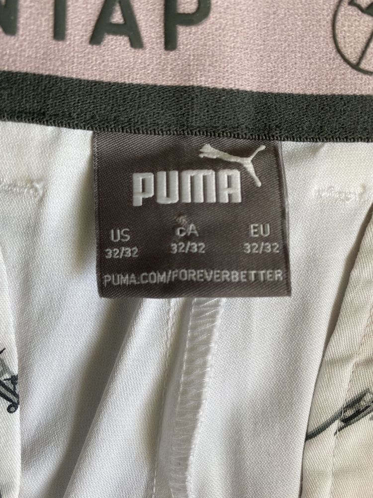 Чоловічі штани з котону Puma брюки мужские