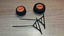 Uchwyt Na Filament Ramiona Nakrętki Do Drukarki 3D Zestaw
