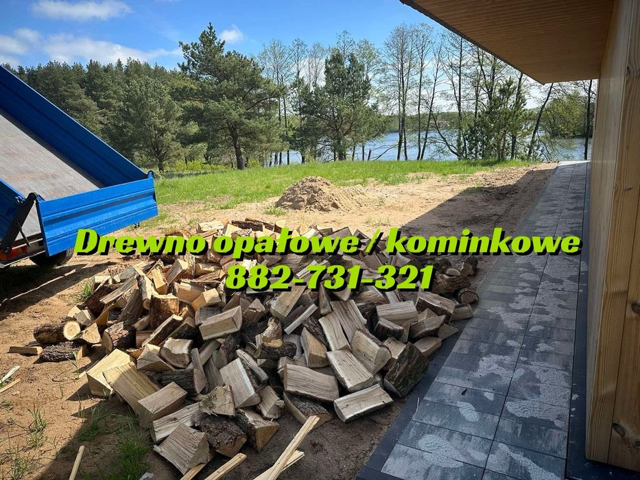 Sprzedam drewno kominkowe i opałowe – różne gatunki, szybka dostawa!