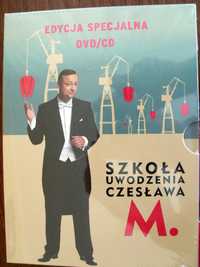 Szkoła Uwodzenia Czesława M. Film DVD + Płyta CD, Nowy!