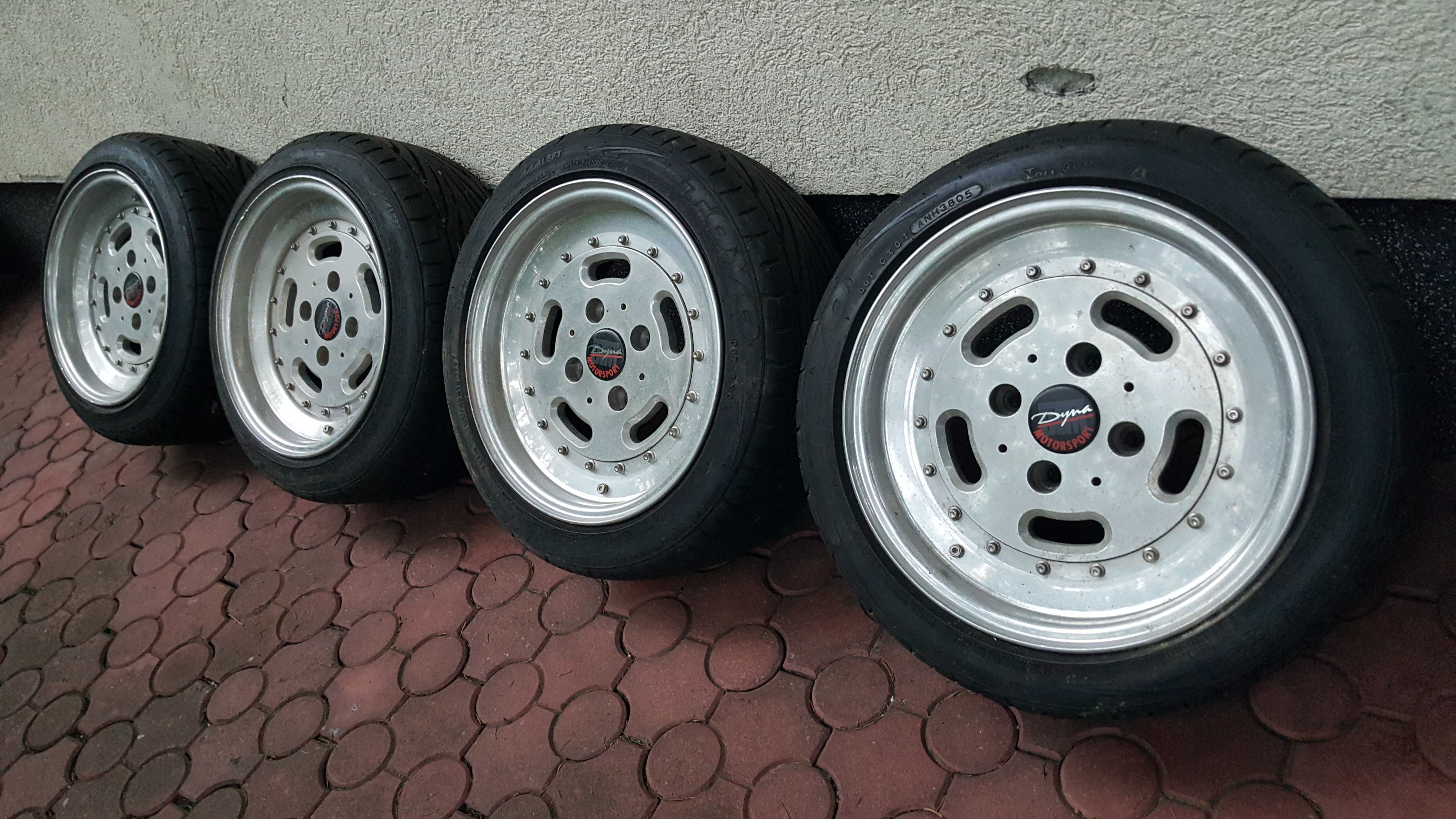 Carline Dynatech CM2 14" 4x108 7J / 8J ET20 skręcane 3tlg bbs oz gotti