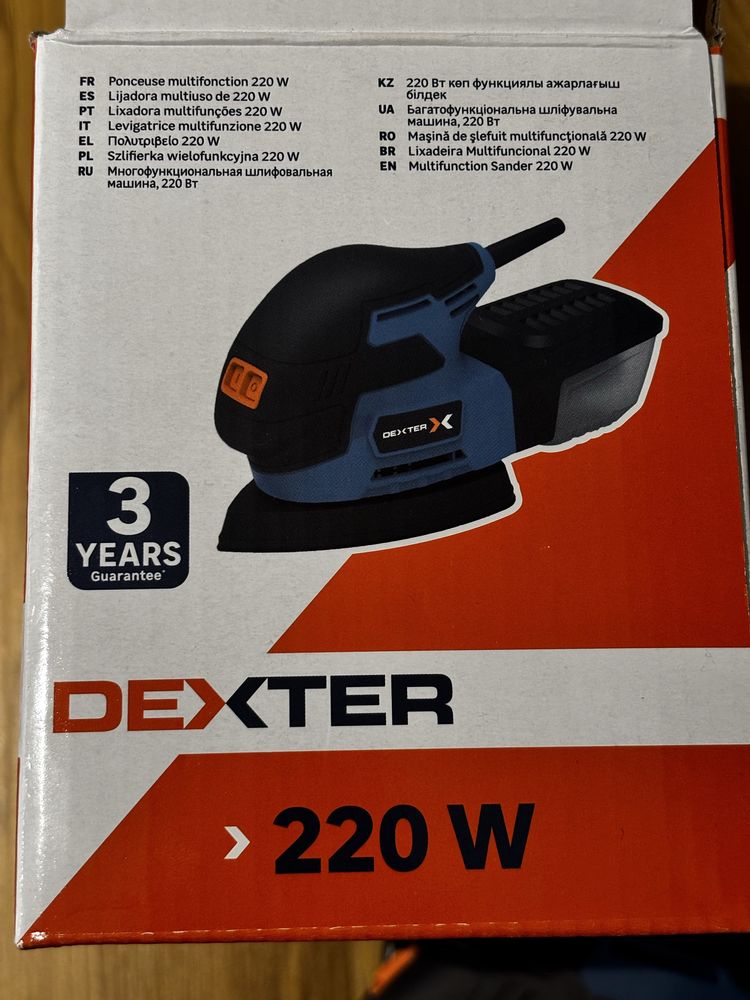 Lixadora  Dexter 220w NOVA