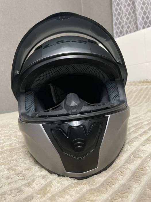 Шолом LS2 rapid silver