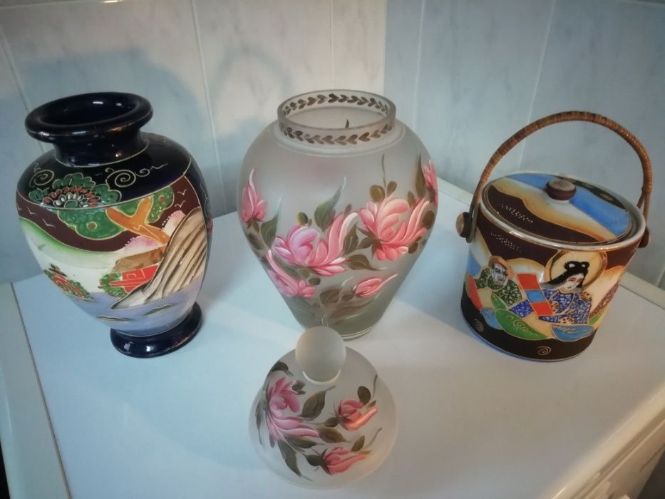 Pote Porcelana Japonesa Satsuma Colecção