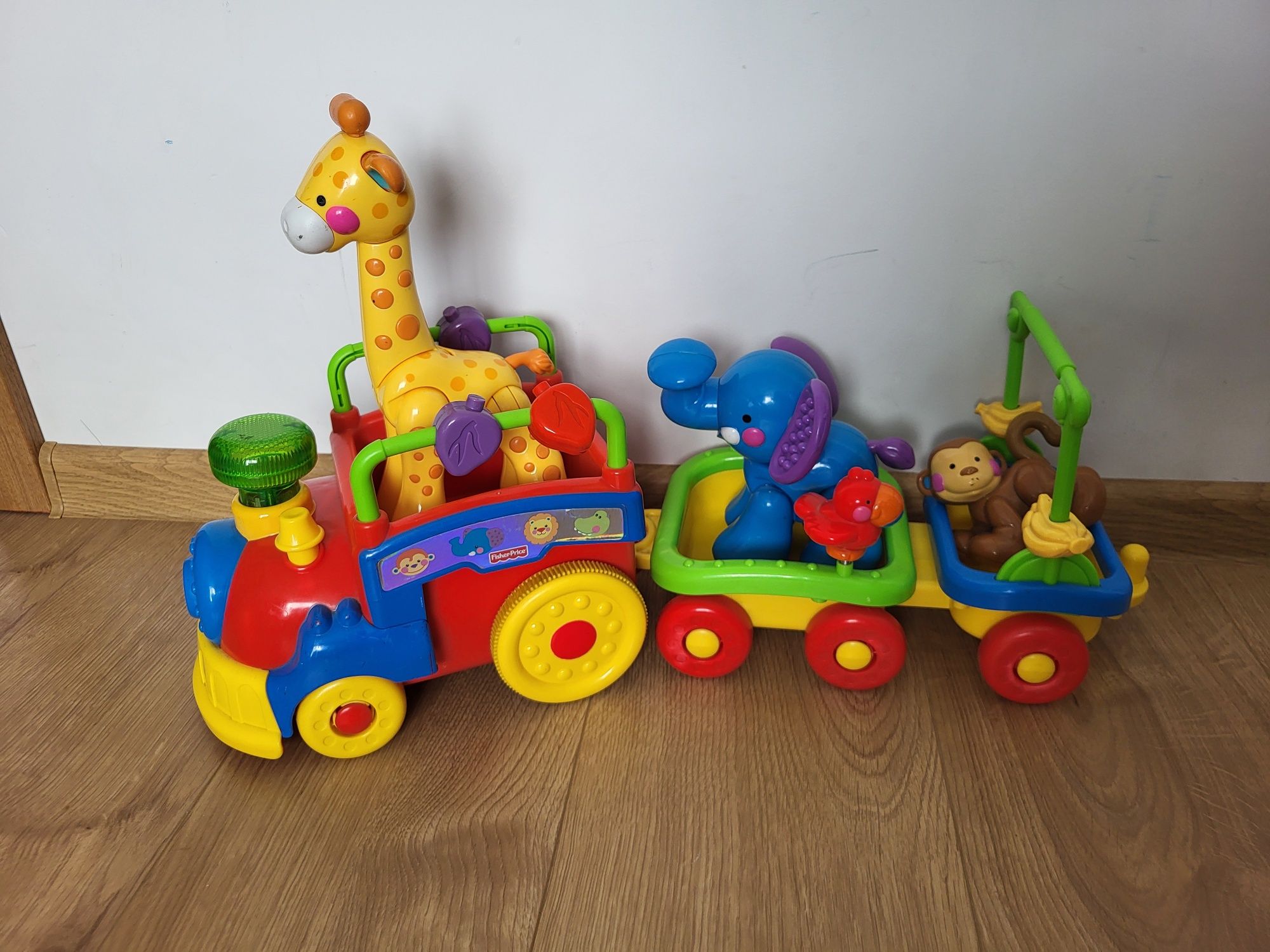 Pociag Fisher-Price interaktywna zabawka
