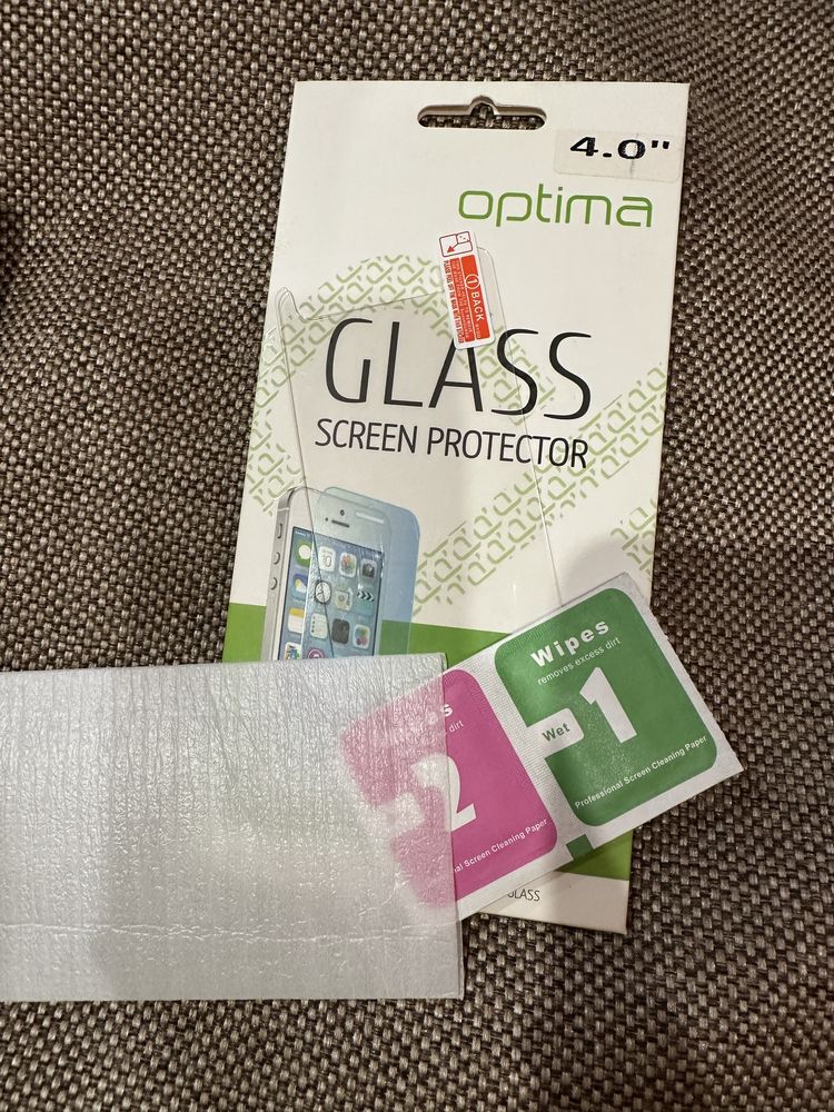 Захисне скло Optima  універсальне 4,0" і 4,5 "