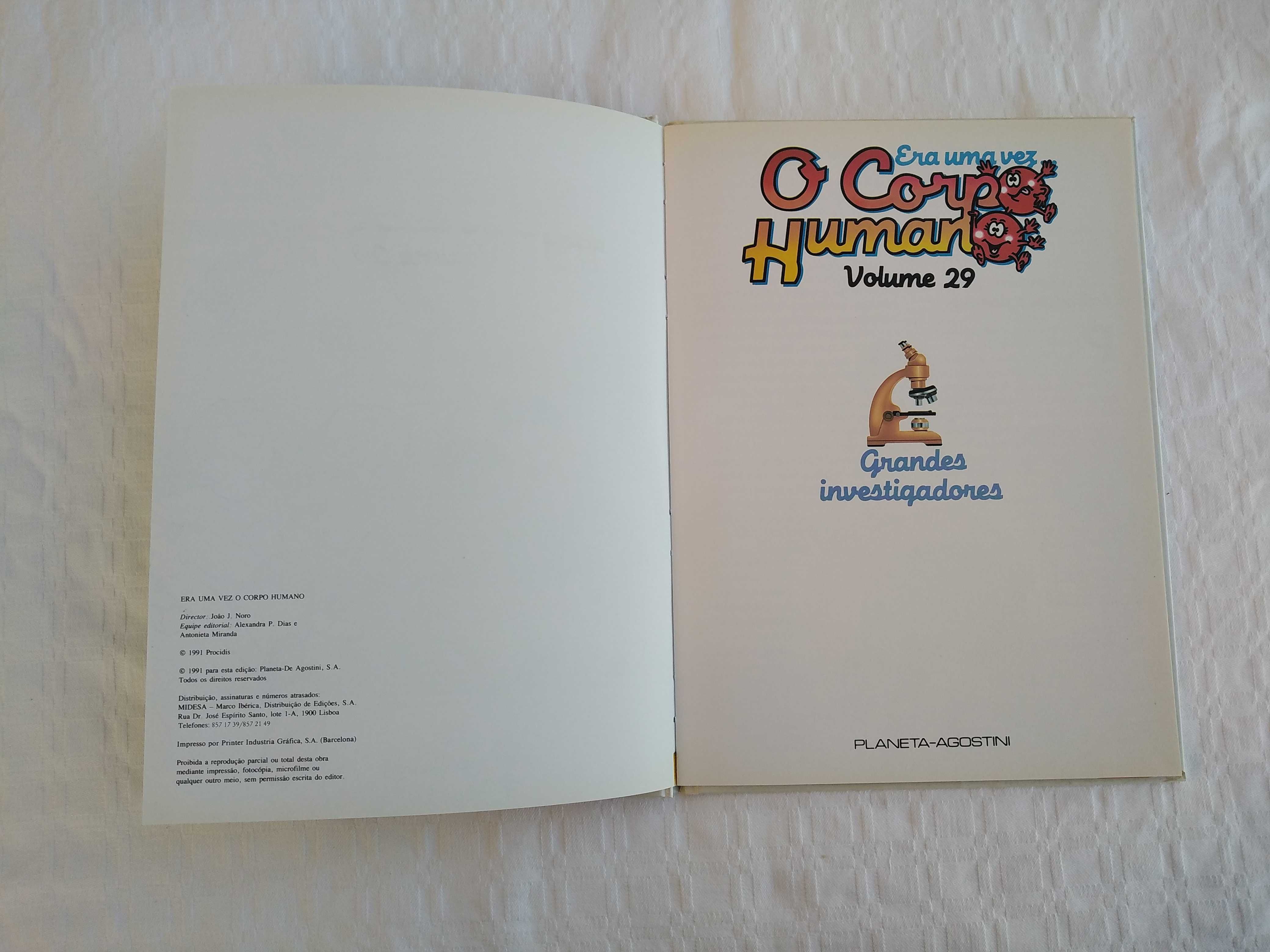Livro Era Uma Vez o Corpo Humano, 29