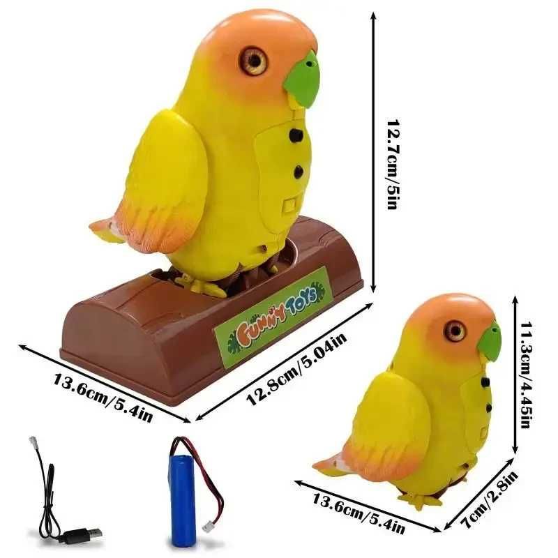Игрушка-повторюшка попугай Funny Parrot