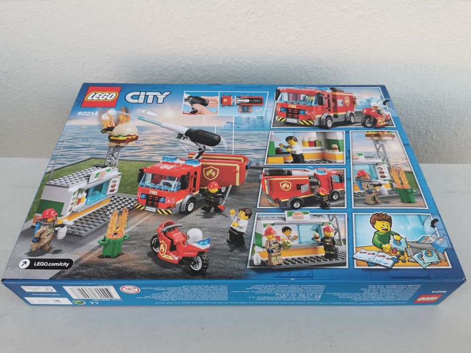 Lego City 60214 Burger Bar Fire Rescue