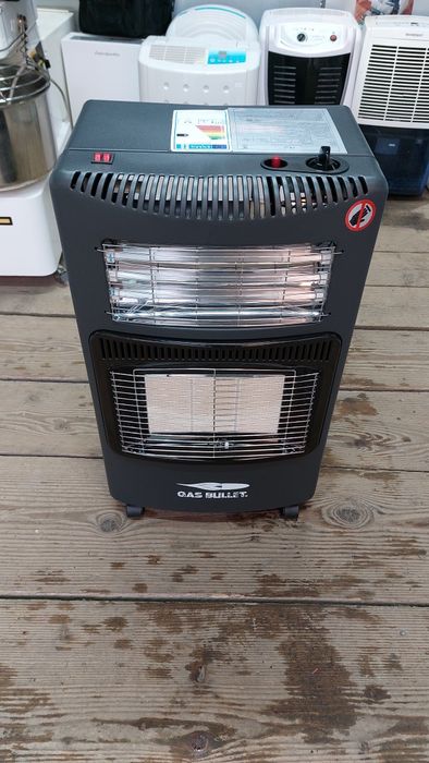 Гібридний газовий обігрівач з електричними тенами німецький