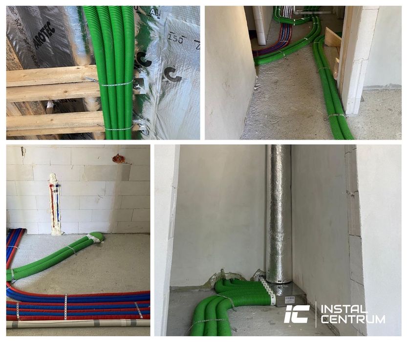 Wentylacja Mechaniczna, Rekuperacja do 180-200 m2 z montażem kompletna