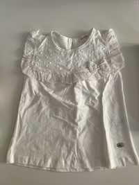 Breeze Girls bawełniana bluzeczka z koronką rozmiar 98cm.
