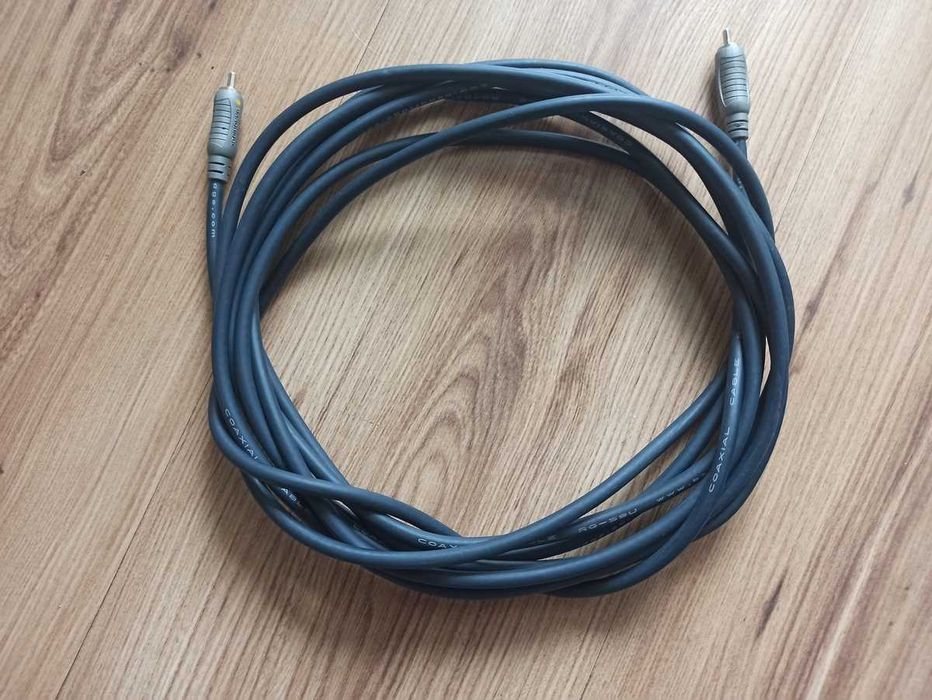 Kabel Coaxial  RCA-RCA, RG-59U BANDRIDGE - 5 metrów