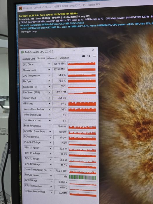 Видеокарта GTX 1080ti 11gb Zotac