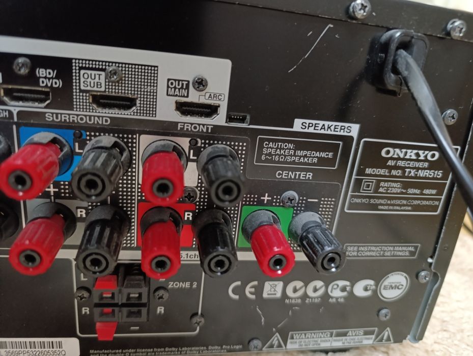 AV ресивер Onkyo TX-NR515 7.1