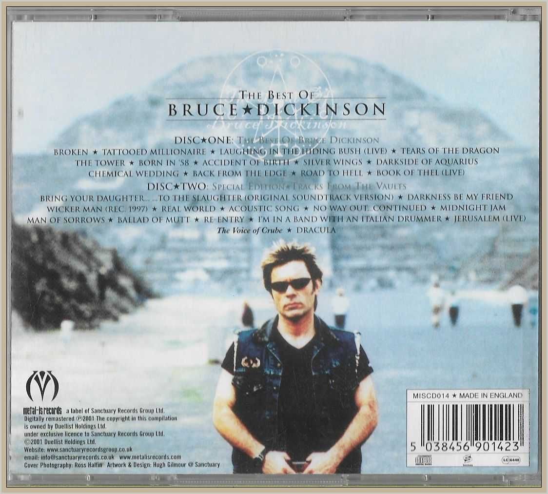 Bruce Dickinson – The Best Of Bruce Dickinson (2 X CD)