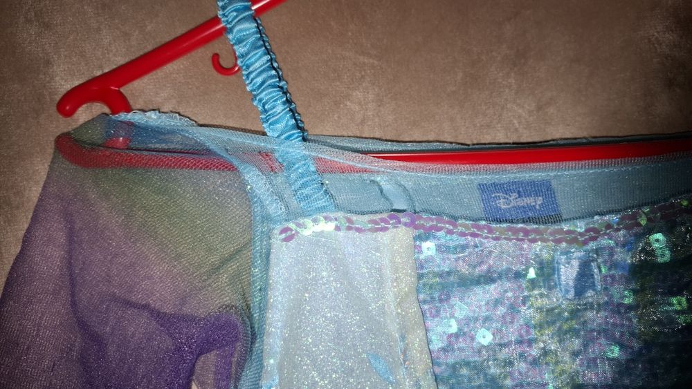 Sukienka strój przebranie Elsa Kraina Lodu r.110/116 5-6 lat.