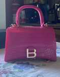 Bolsa B rosa nova