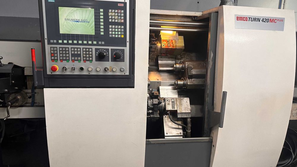 Automat tokarski EMCO TURN 420MC plus