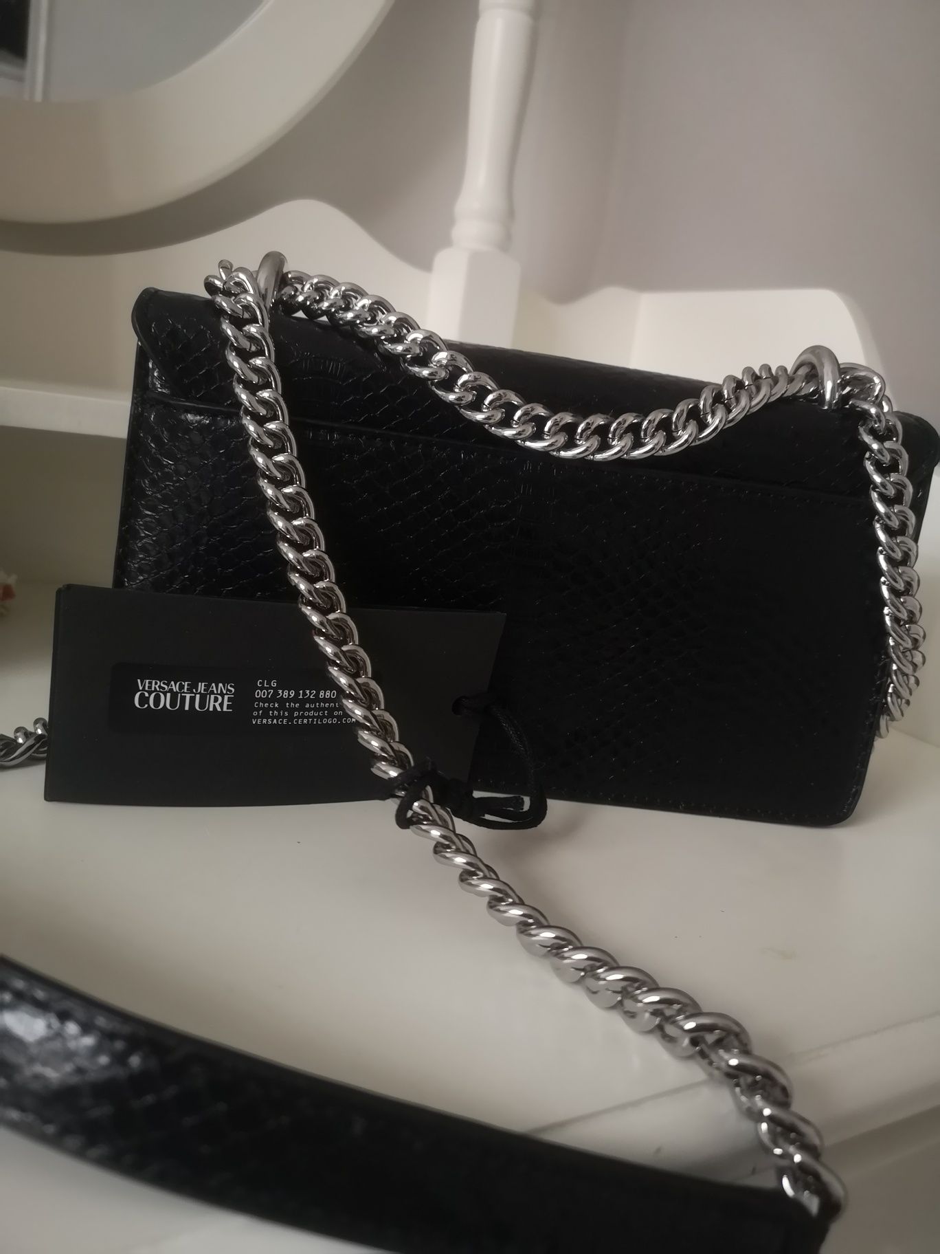 Oryginalna torebka versace jeans couture, nowa z metką
