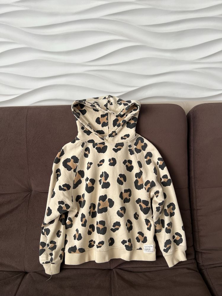 Кофта zara 9 лет рост 134 леопардовая