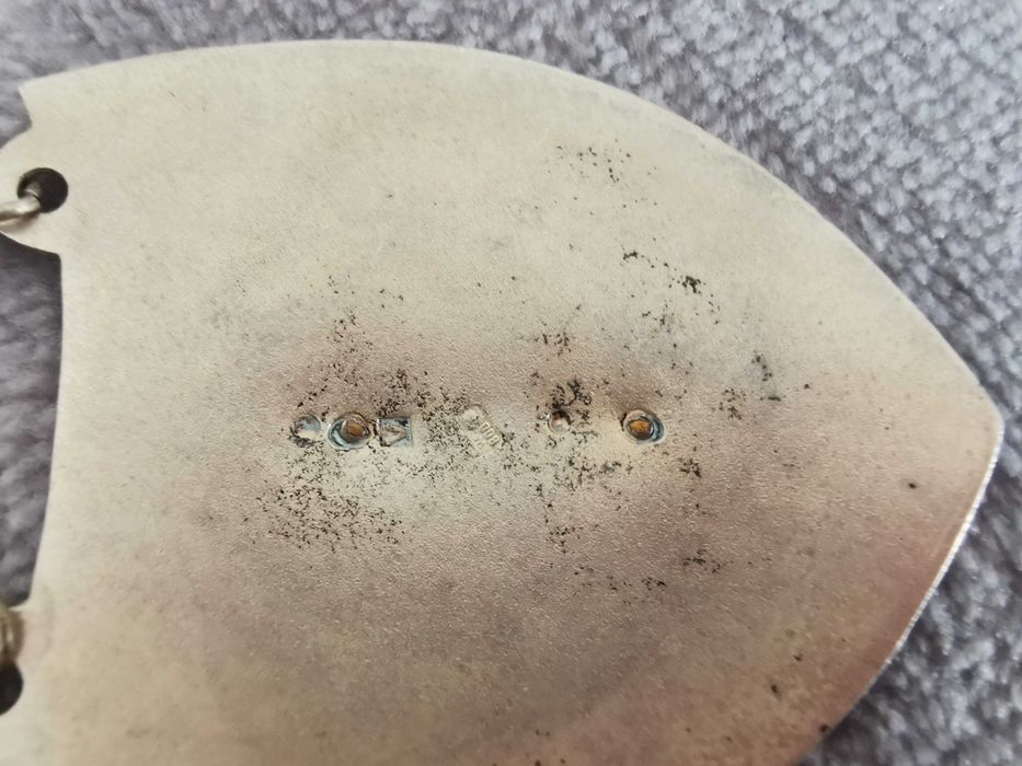 Ryngraf srebrny PRL sygnowany