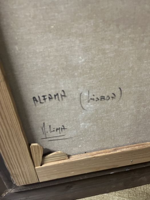 Pintura a oleo Manuel Cardoso Lima