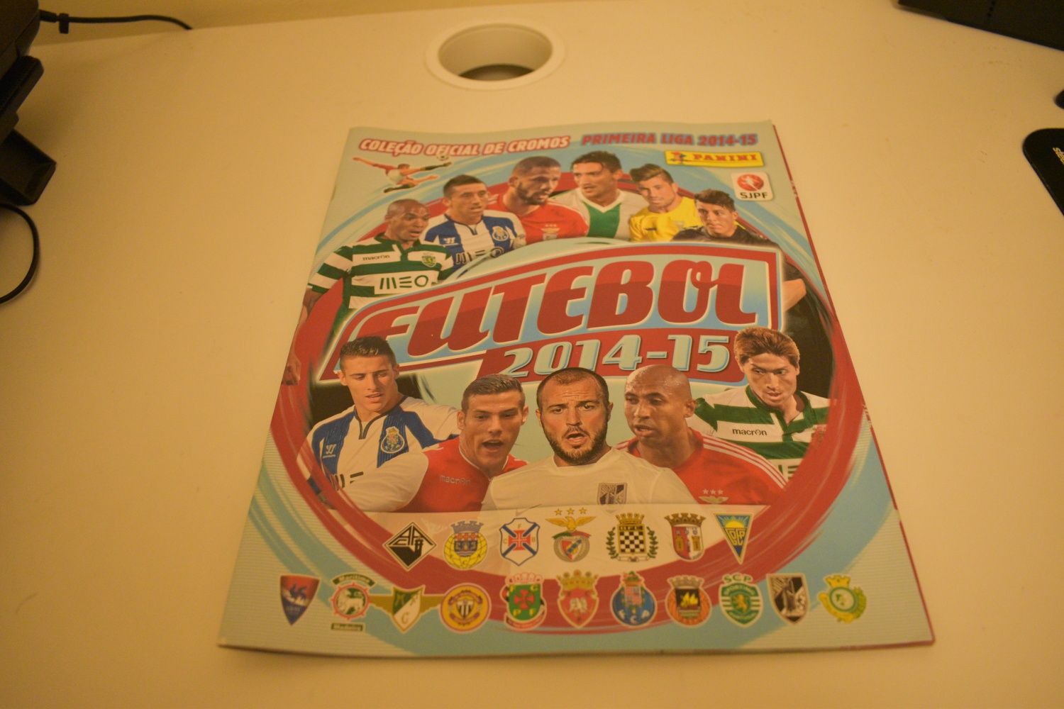 Caderneta de cromos futebol 2014-15