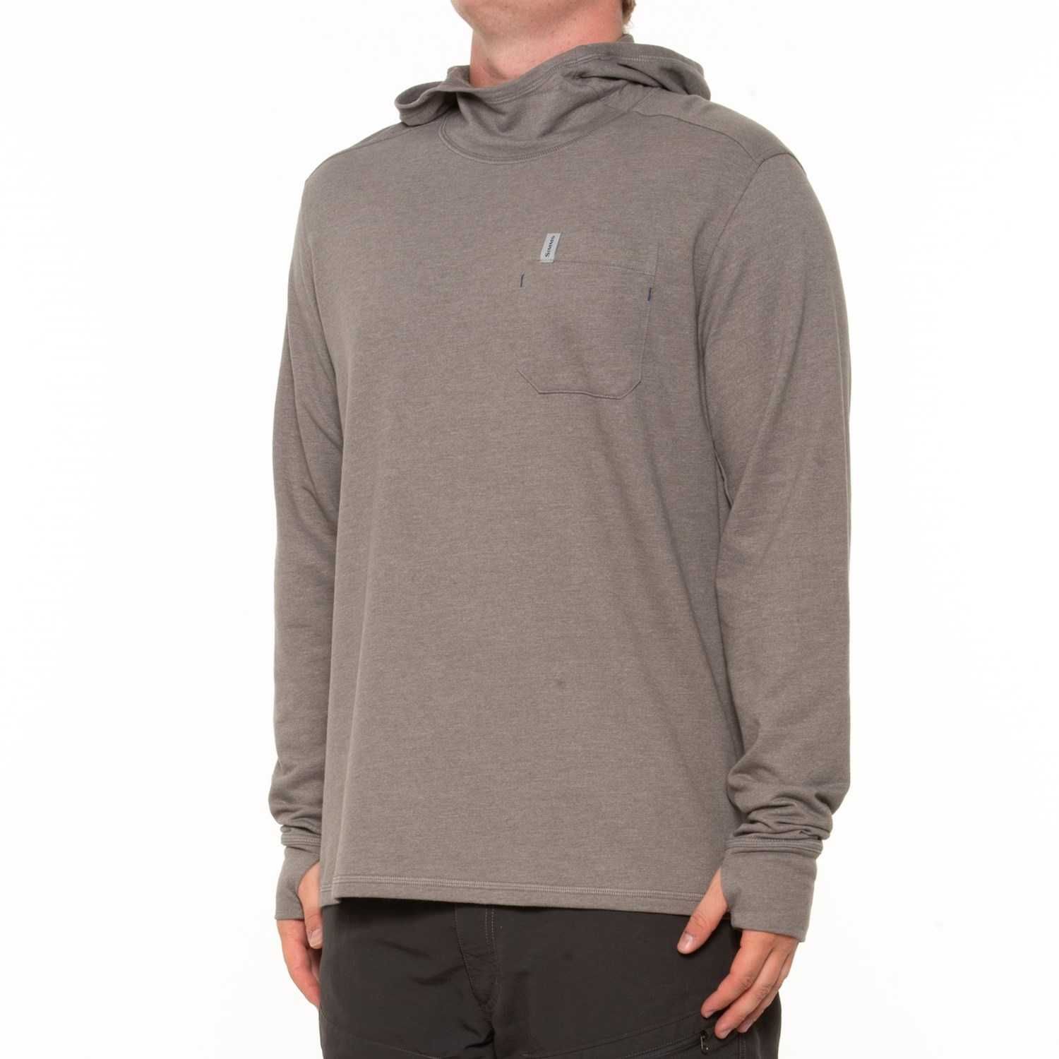 Чоловіче худі Simms Henrys Fork Hooded T-Shirt Long Sleeve M