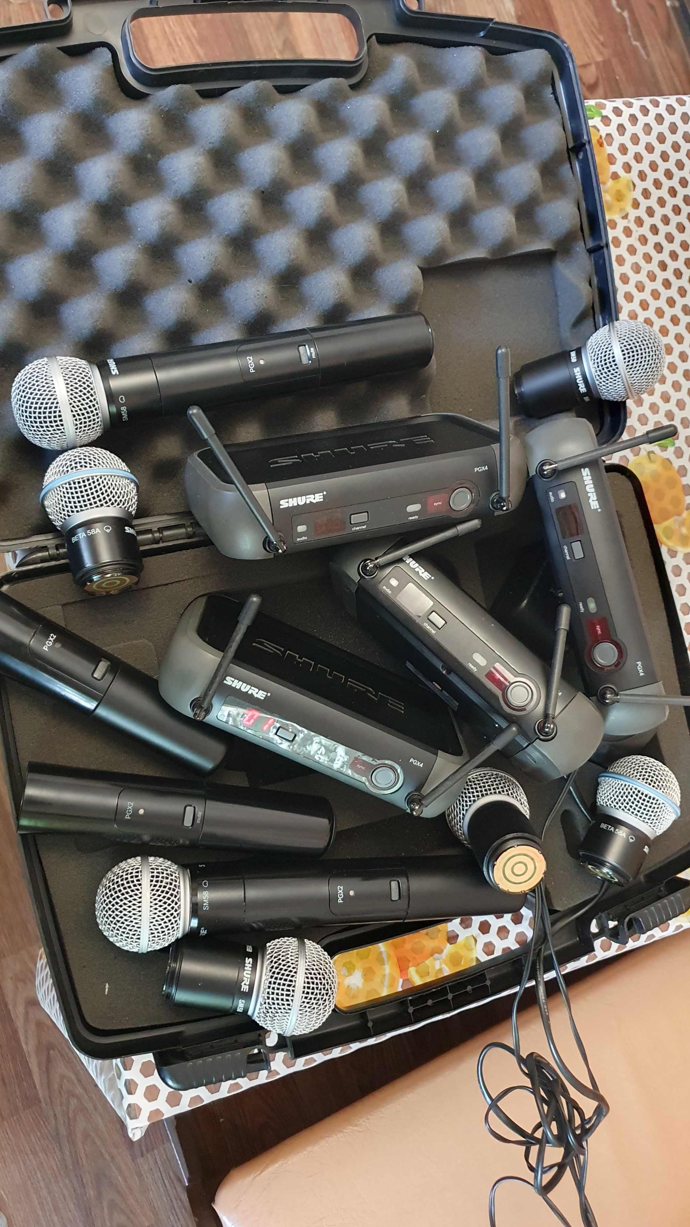 Радиомикрофон Shure Beta 87/Sm 58 beta 58 /SLX / Pgx/ULXp