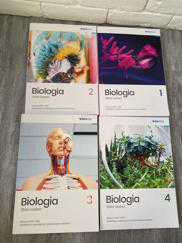 Podręczniki  maturalne z biologii