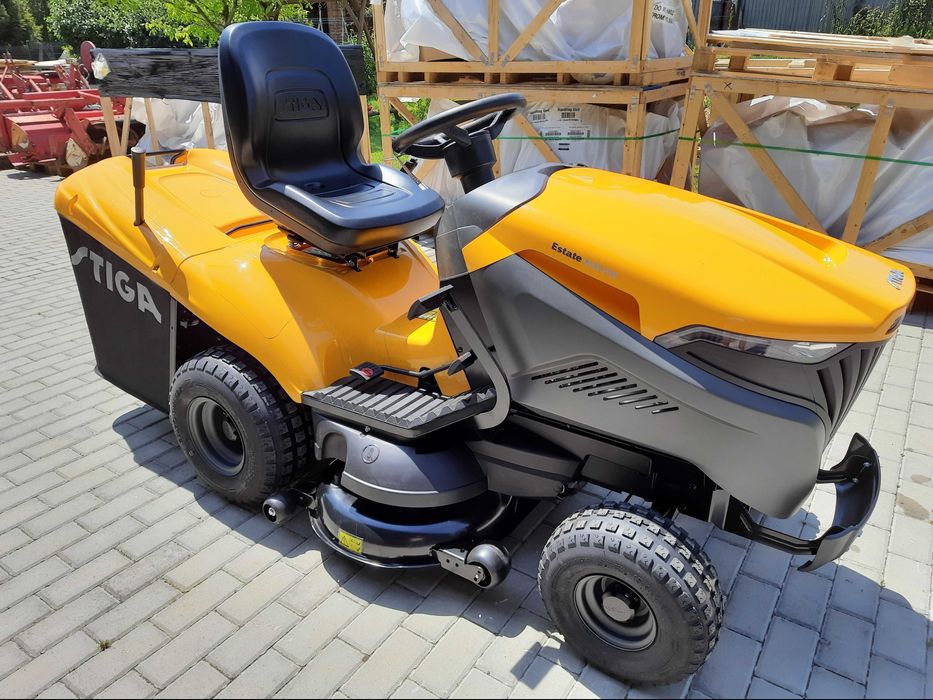 DUŻY NOWY Traktorek Kosiarka STIGA 18KM 792W 2 V-Twin KOSZ