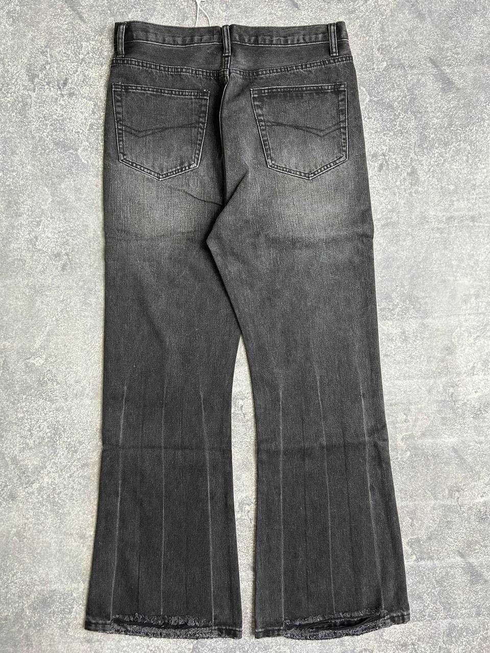 Джинси Rick owens DRKSHDW flared джинсы клеш black skinny cut type M L