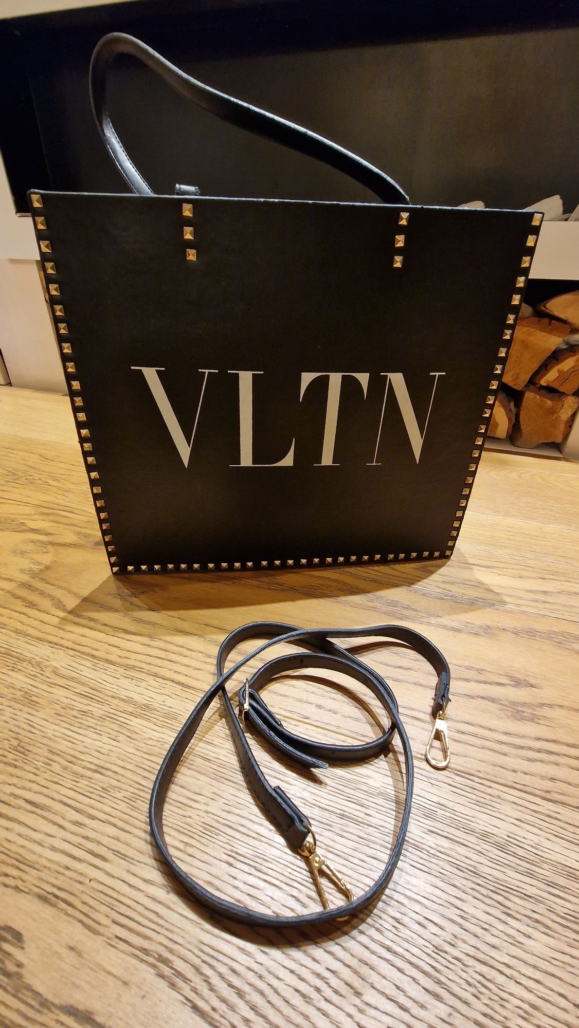 Duża torebka wzór Valentino Garavani, shopper, na ramię